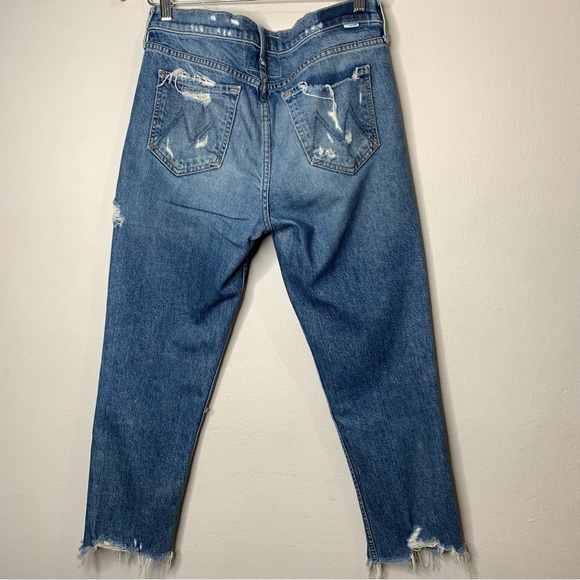 MOTHER Superior The Sinner Ice Scream You Scream Denim Jean Refurbished - Picture 9 of 14
